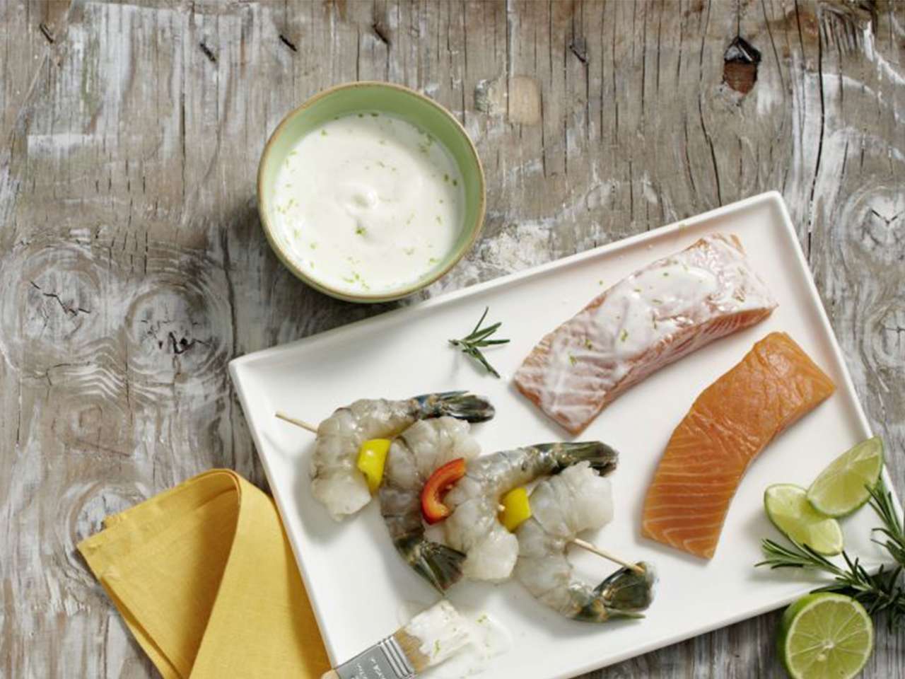 Joghurt-Limetten-Marinade