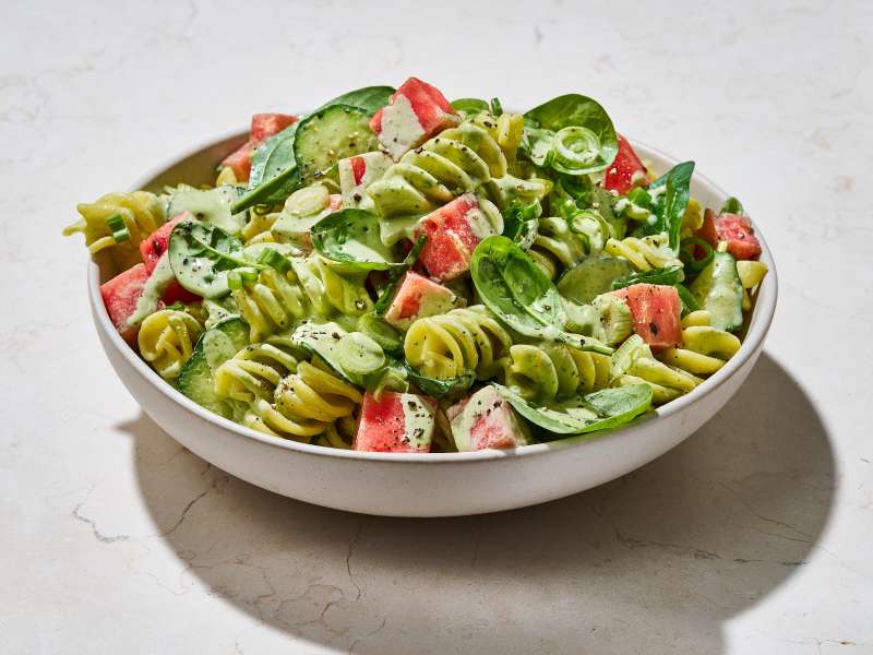 Gurken-Nudelsalat
