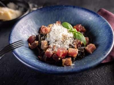 Thunfisch-Carbonara
