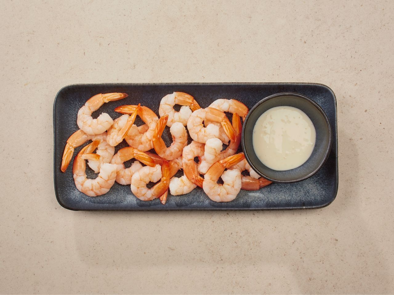 Crevetten mit Aioli-Dip Crevetten mit Aioli-Dip