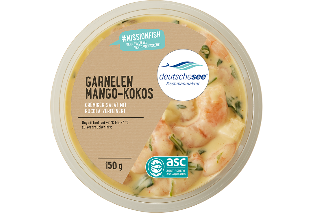 Garnelensalat Mango-Kokos