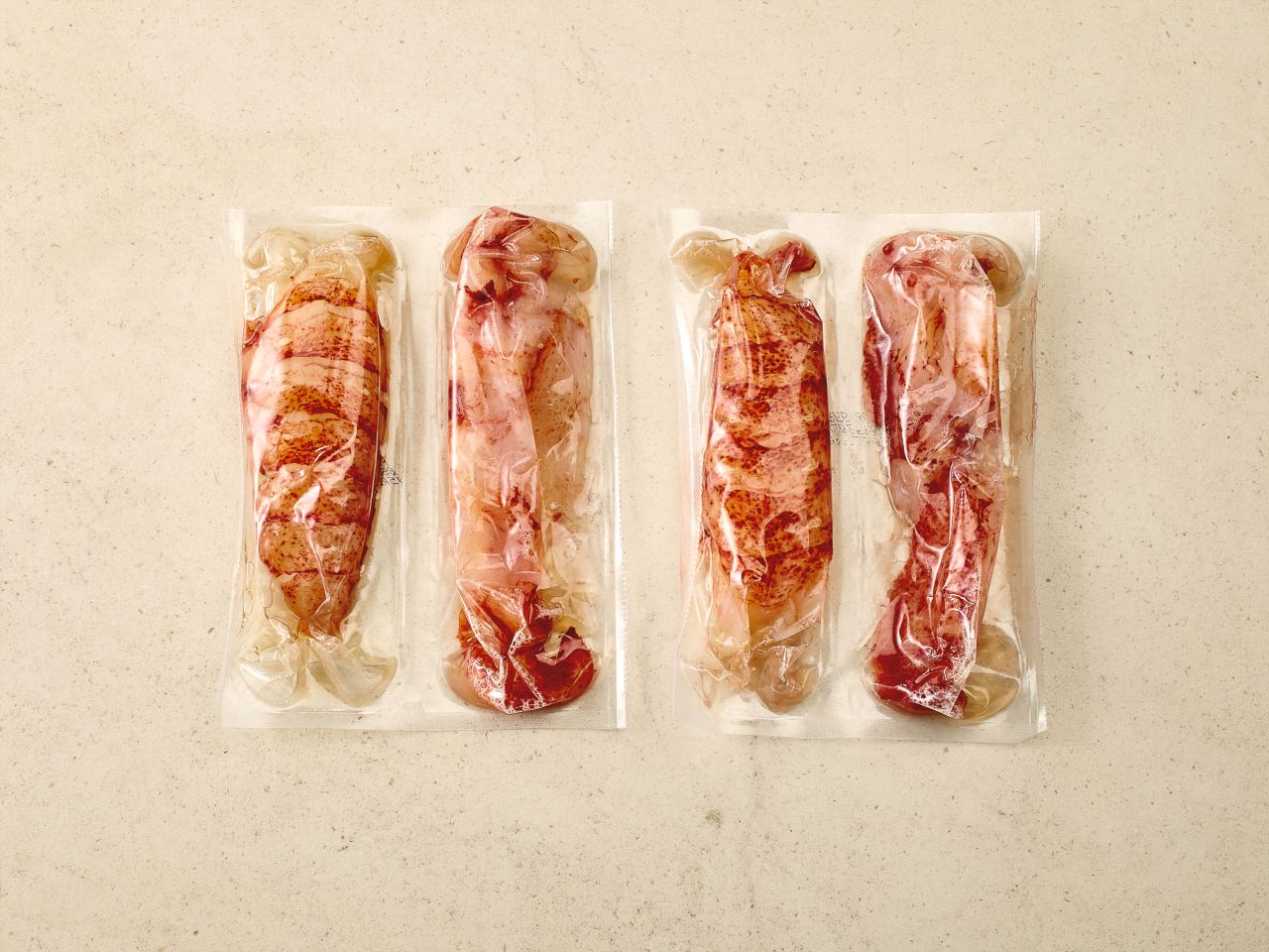 Hummerschwanz- und Scherenfleisch