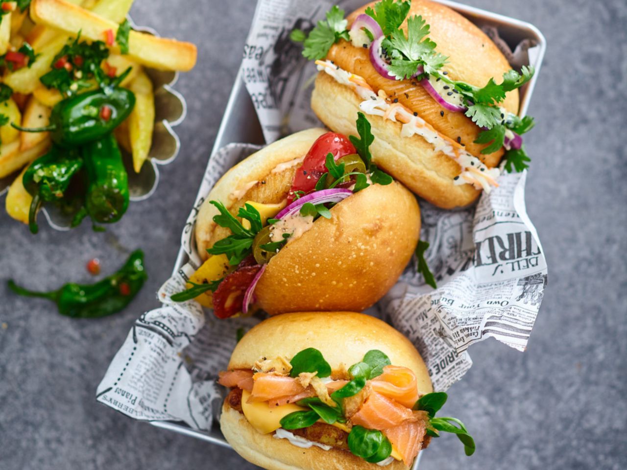 Neue Burger-Rezepte