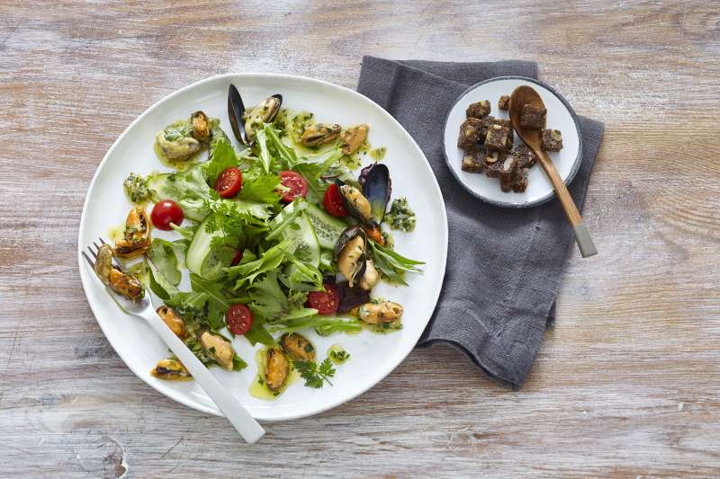 Miesmuschelsalat