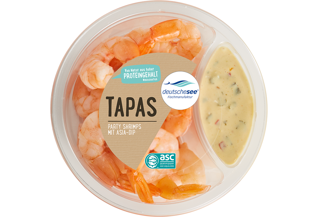 Party Shrimps mit Dip nach Asiatischer Art