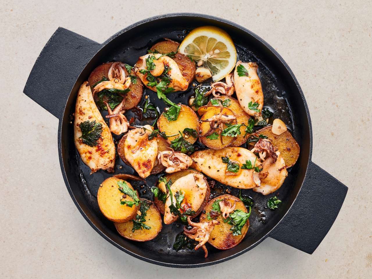 Calamaretti à la Gallega Calamaretti à la Gallega