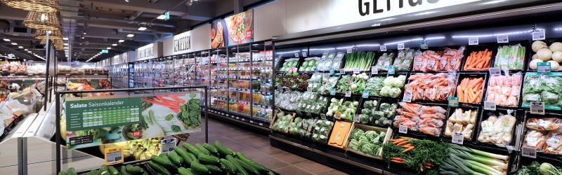 Unser Sortiment im Supermarkt