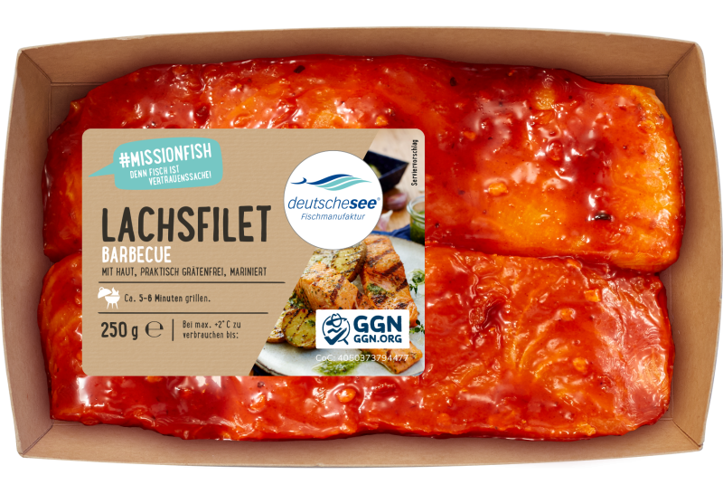 Lachsfilet "Barbecue"