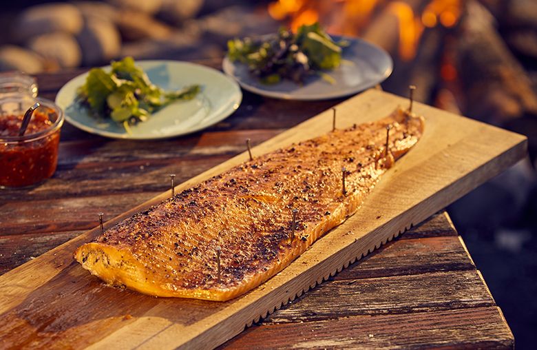 Flammlachs zubereiten Flammlachs zubereiten