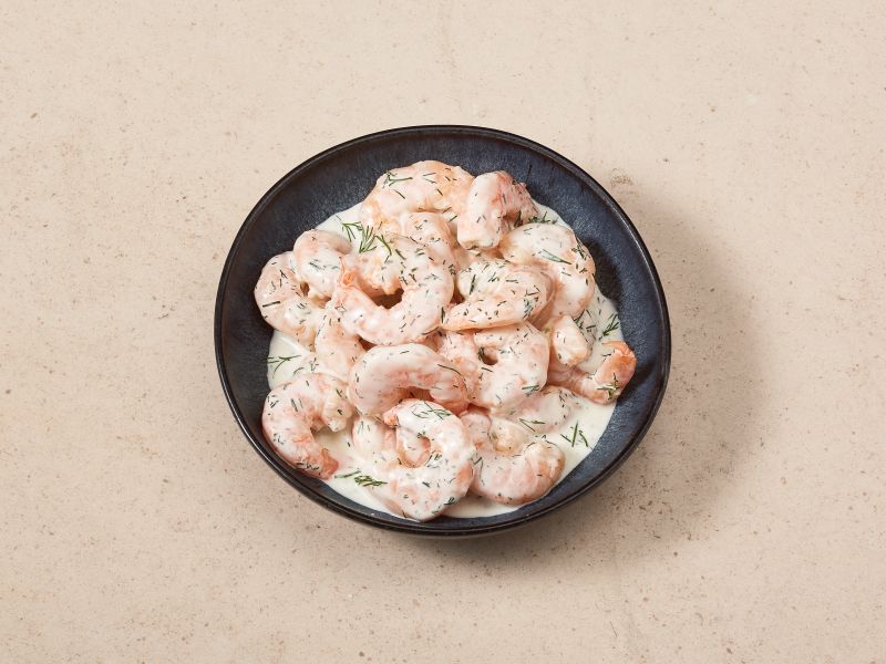 Riesengarnelen in Dillcreme · 400g
