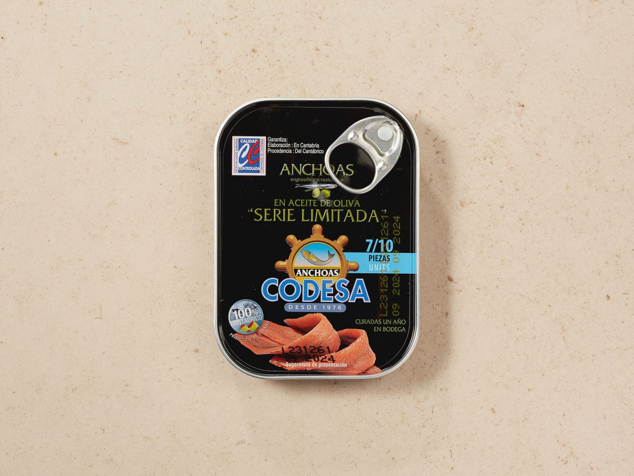 Codesa · Prämierte handentgrätete Anchovis aus Kantabrien Codesa · Prämierte handentgrätete Anchovis aus Kantabrien