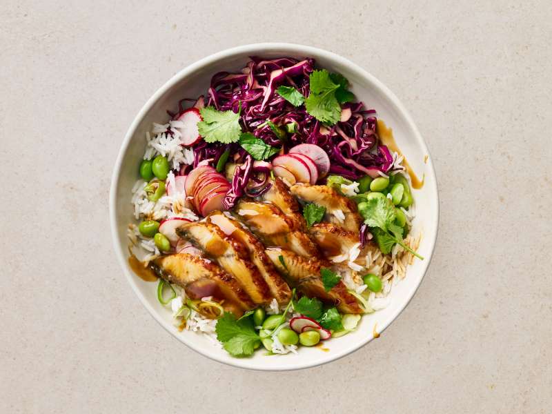 Bowl mit Unagi