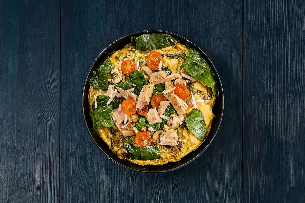 Frittata mit Thunfisch Frittata mit Thunfisch