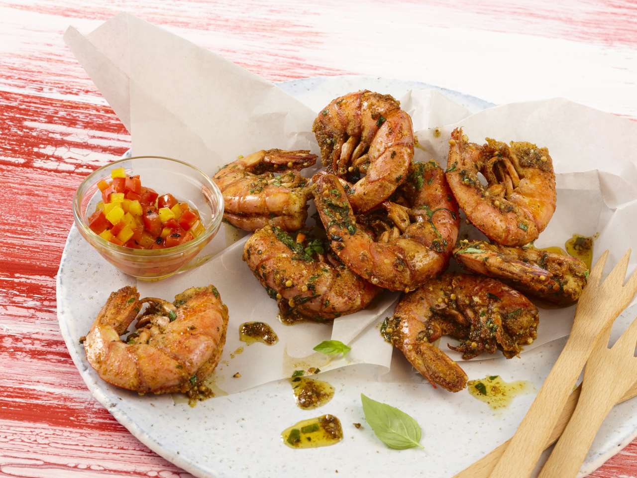 Rezept: Garnelen im Barbecue Style Rezept: Garnelen im Barbecue Style