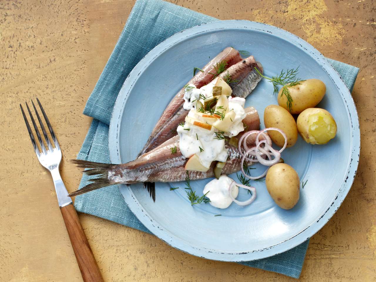 Rezept: Matjes nach Hausfrauenart