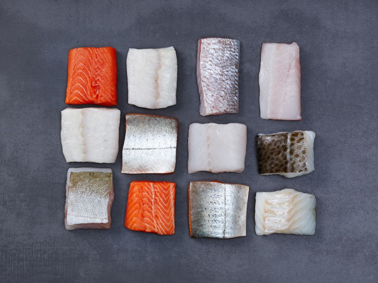 Handfiletierte Portionen Handfiletierte Portionen