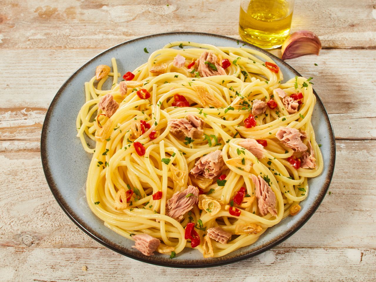 Deutsche See »Thunfisch für Pasta Knoblauch« 