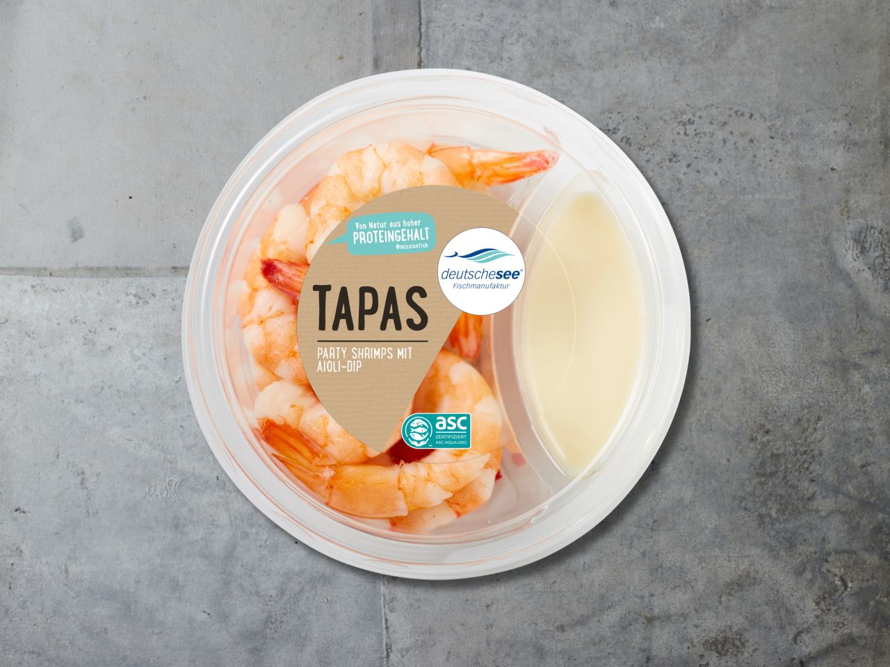 Tapas »Party Shrimps mit Aioli-Dip«-cover