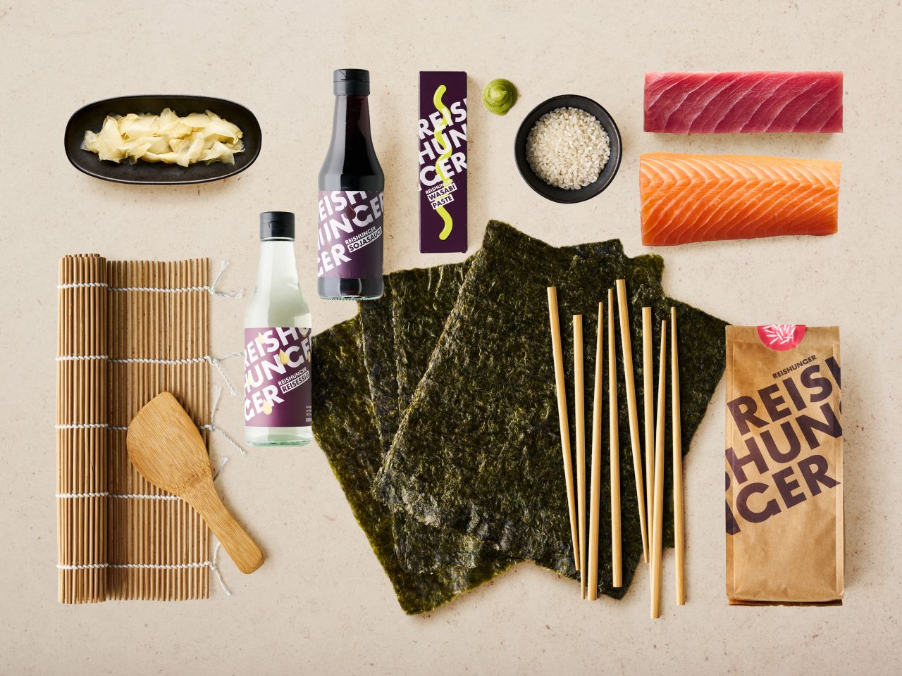 Bundle »Sushi Essentials« · Mit Sashimi-Fisch Bundle »Sushi Essentials« · Mit Sashimi-Fisch