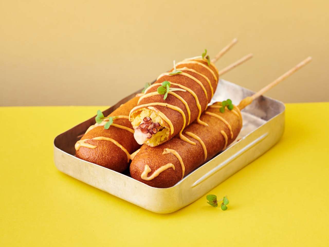 Pulpo-Corn Dog