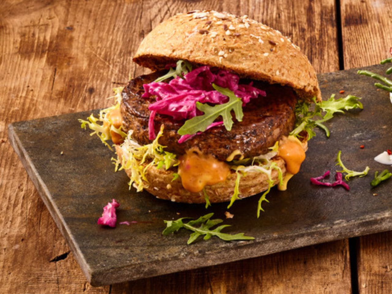 Veganer Champignon Patty (Art.-Nr.: 28798)