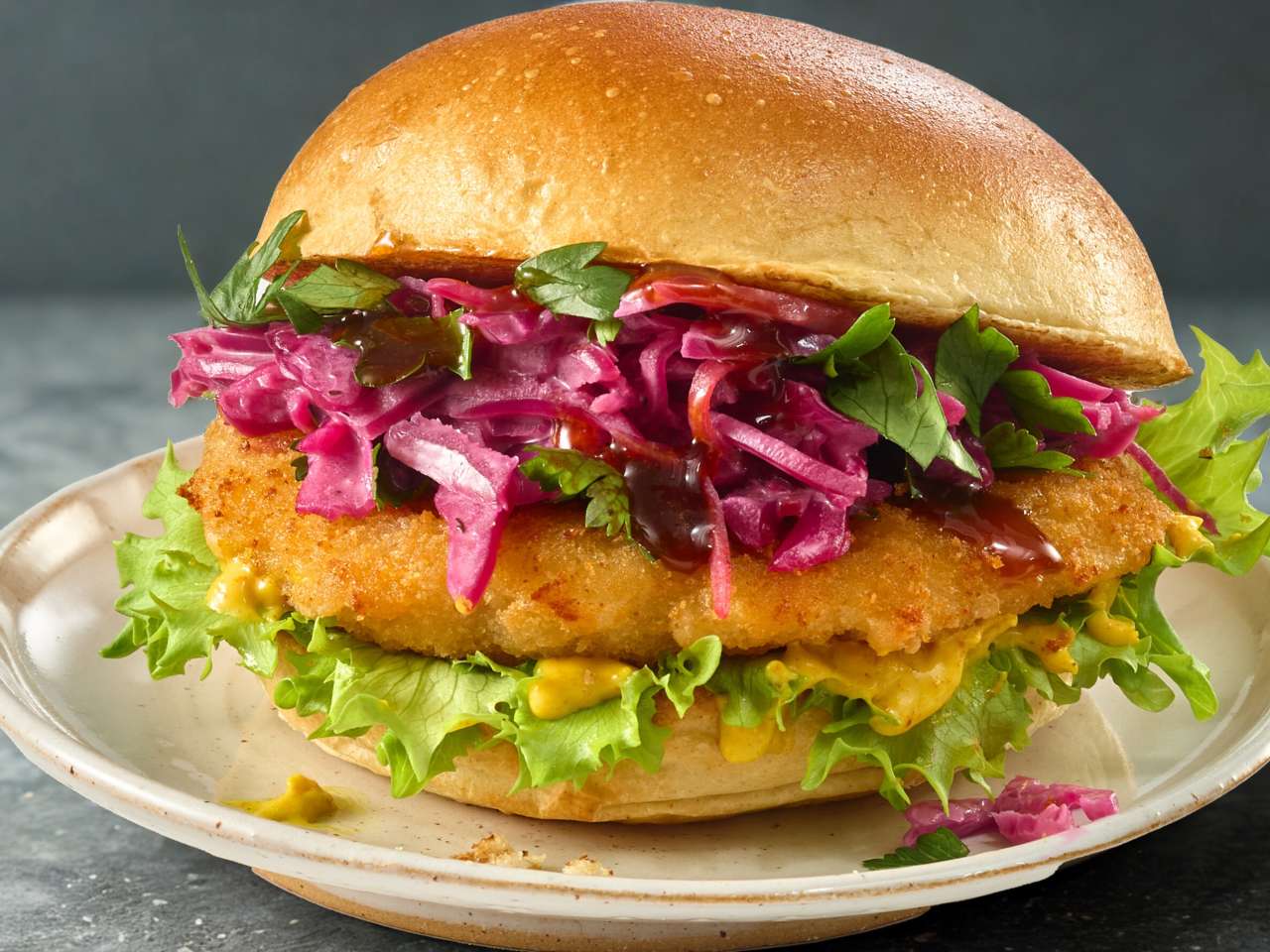 Garnelen-Burger