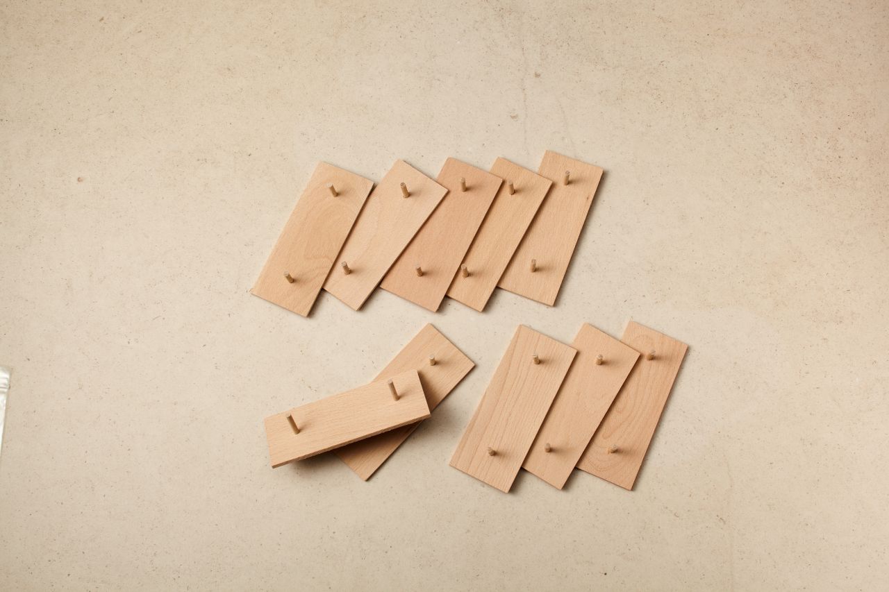 Mini-Plankenlachs Brettchen · 10 Stück