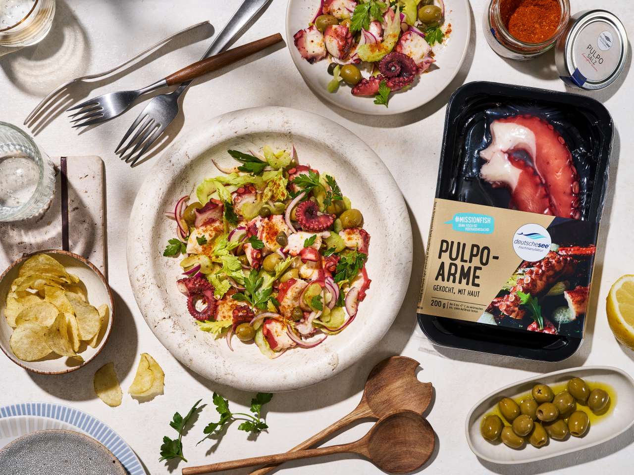 Griechischer Pulpo-Salat