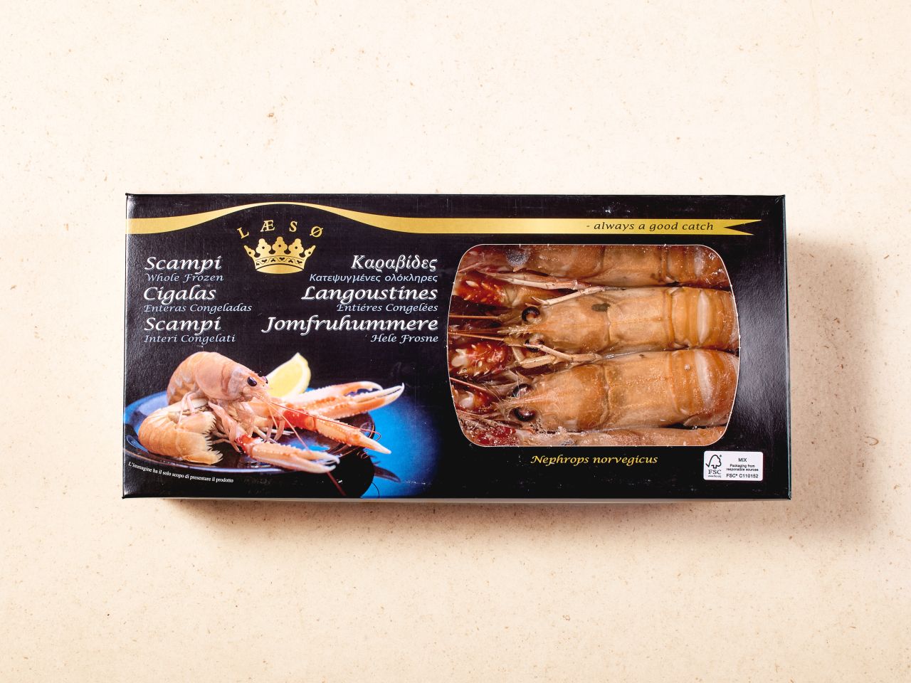 Kaisergranat 4/7er · 800g Kaisergranat 4/7er · 800g