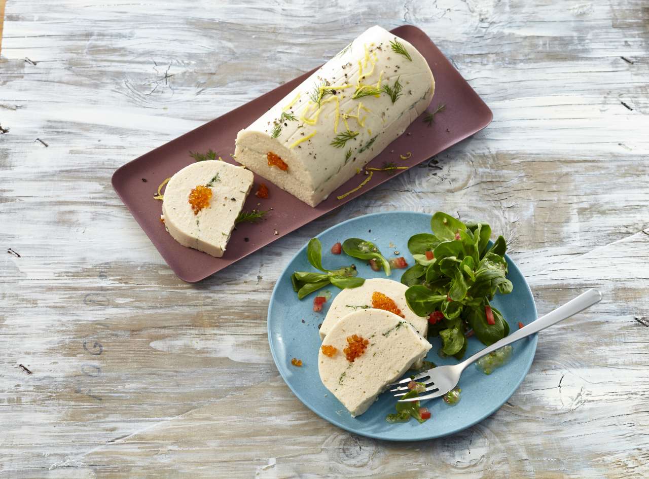 Terrine aus geräucherter Forelle