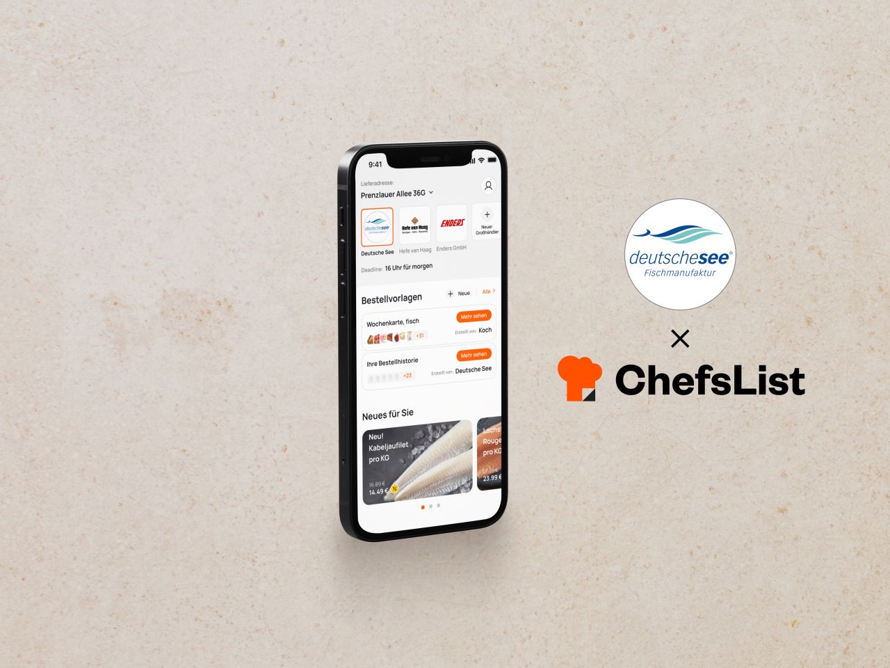 DEUTSCHE SEE MEETS CHEFSLIST