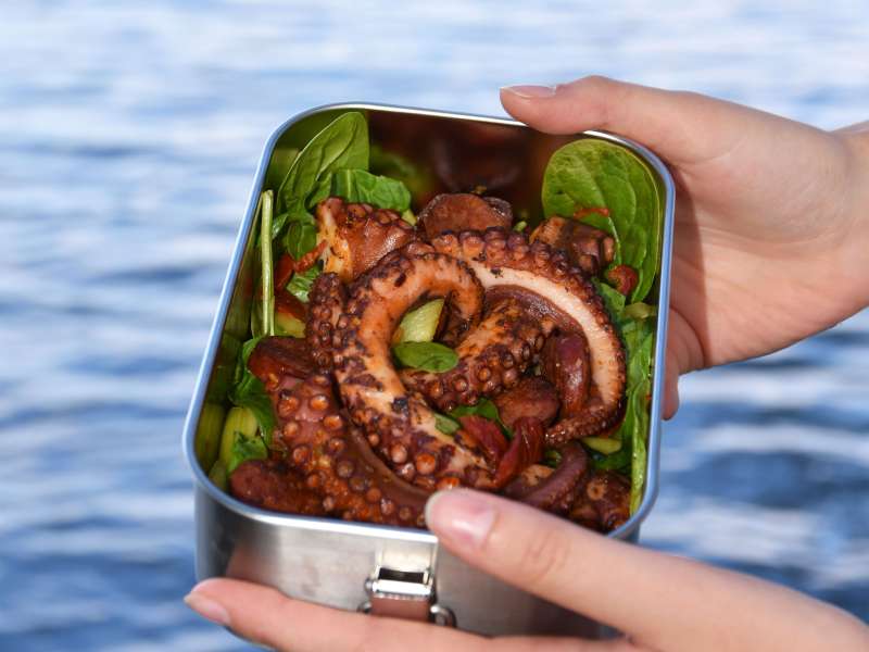 Pulpo-Chorizo-Salat
