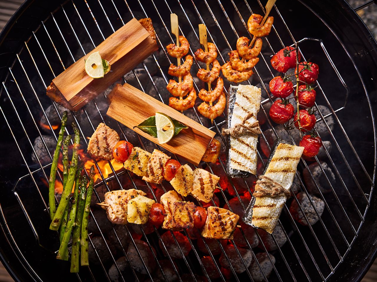 BBQ mit Fisch & Meeresfrüchten