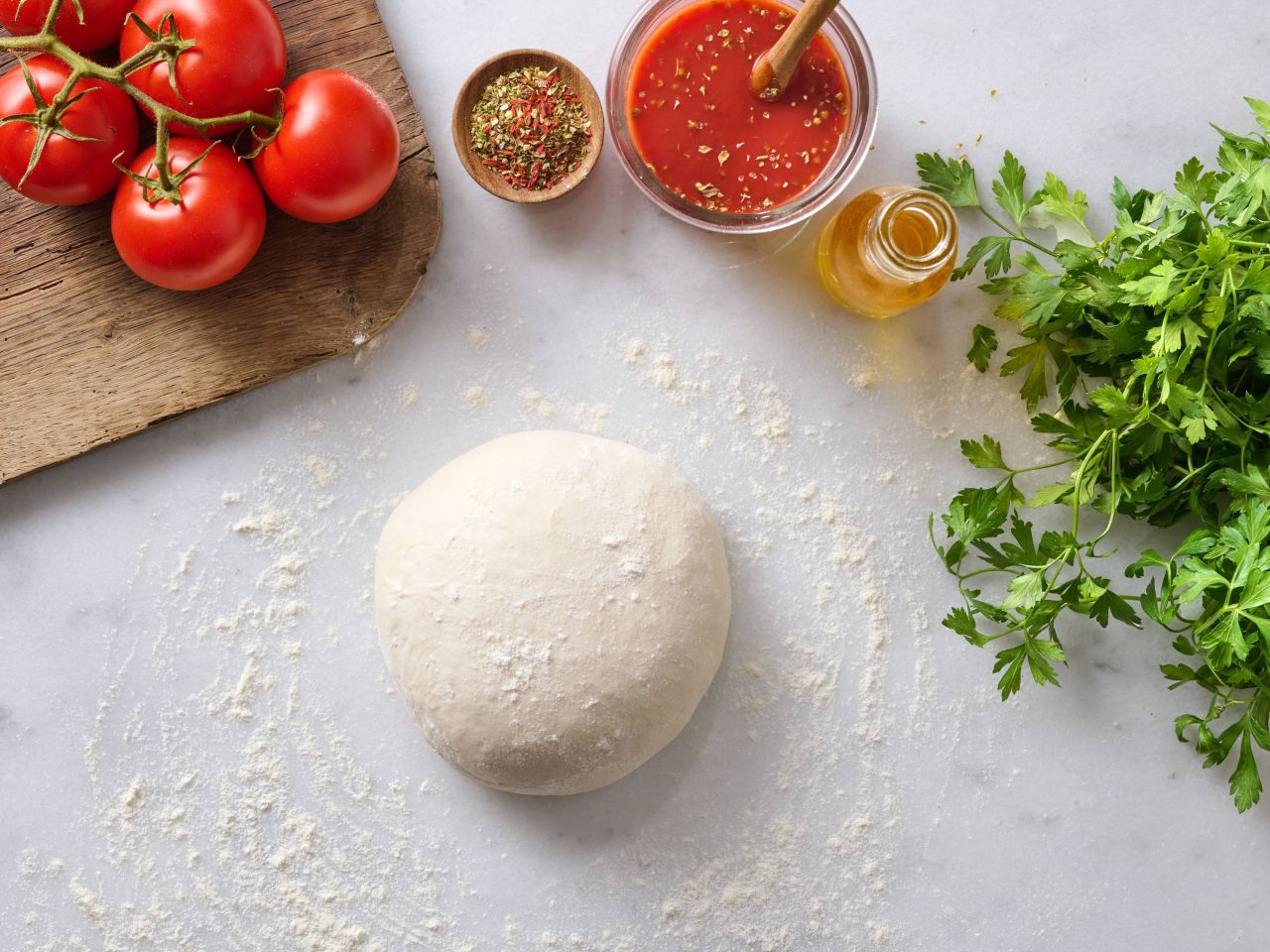 Freda Pizza-Teiglinge »Teichners« · 4 Stück · handgeformt