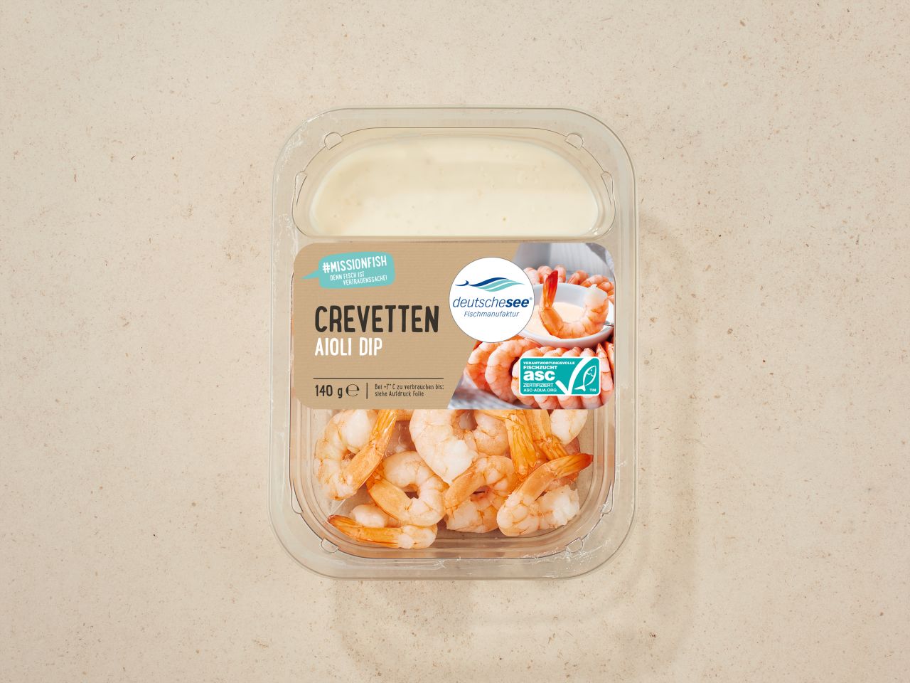 Crevetten mit Aioli-Dip Crevetten mit Aioli-Dip