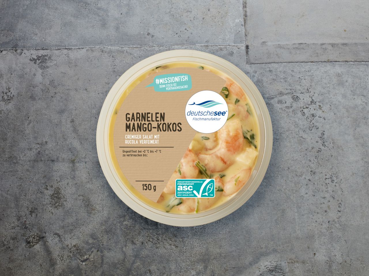 Garnelen Mango-Kokos · 150g