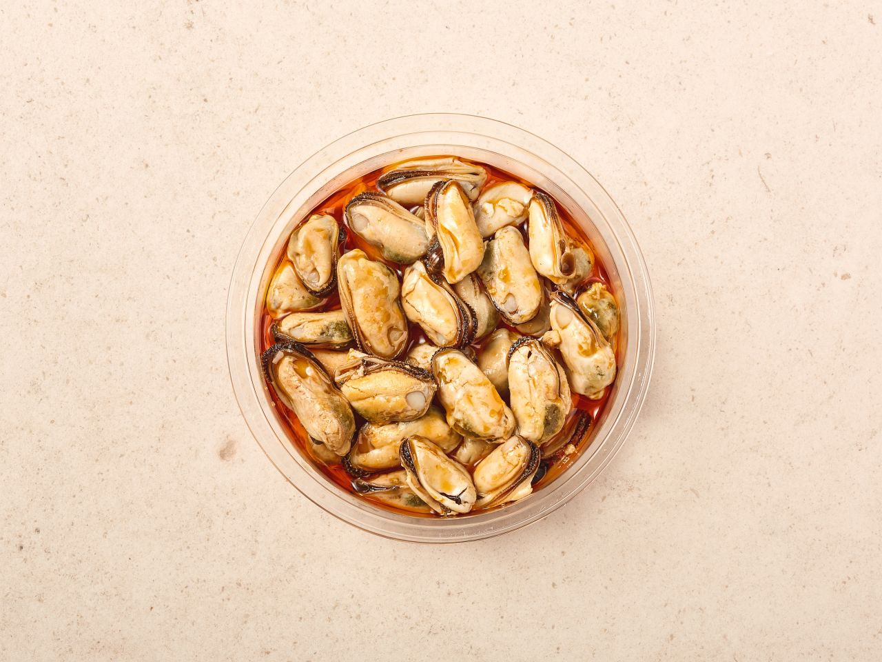 Tapas »Miesmuschelfleisch Asia-Sesam«