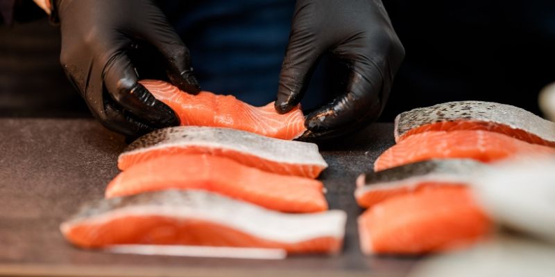 Fischportionen in Perfektion