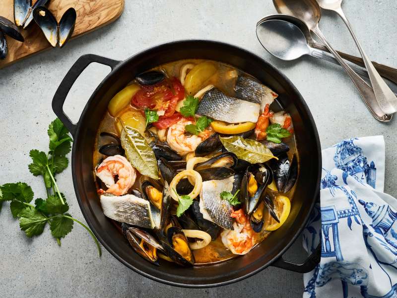 Portugiesischer Fischeintopf