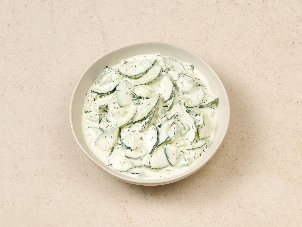 Gurkensalat in Joghurtdressing · 400g Gurkensalat in Joghurtdressing · 400g