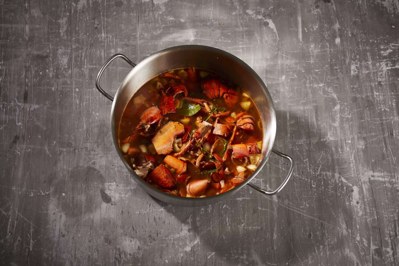 Rezept: Krustentierfond Rezept: Krustentierfond