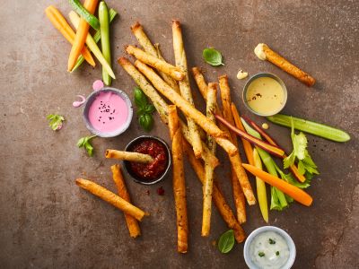 Lachs-Knuspersticks