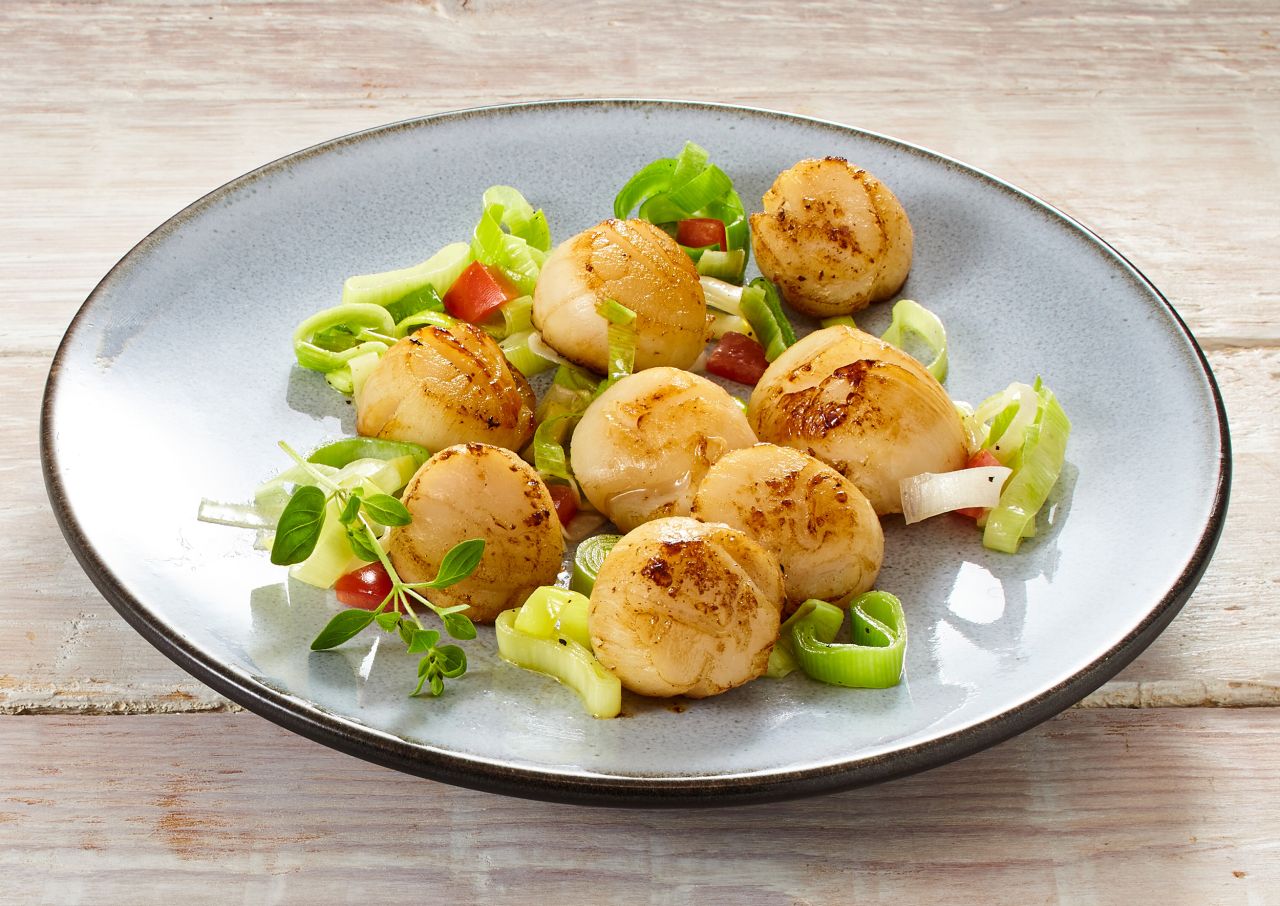 Jakobsmuschelfleisch