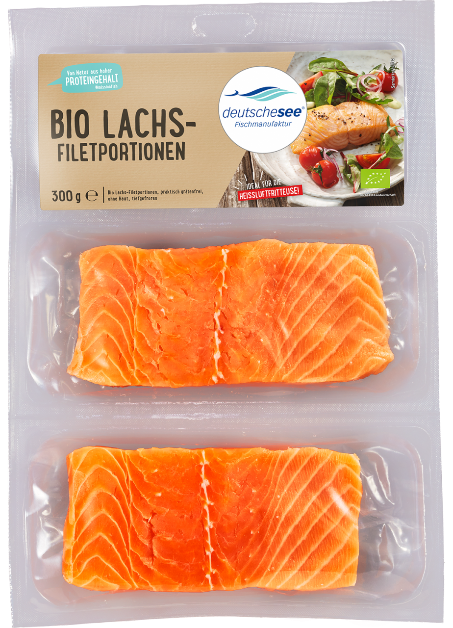 Lachsfilets, BIO
