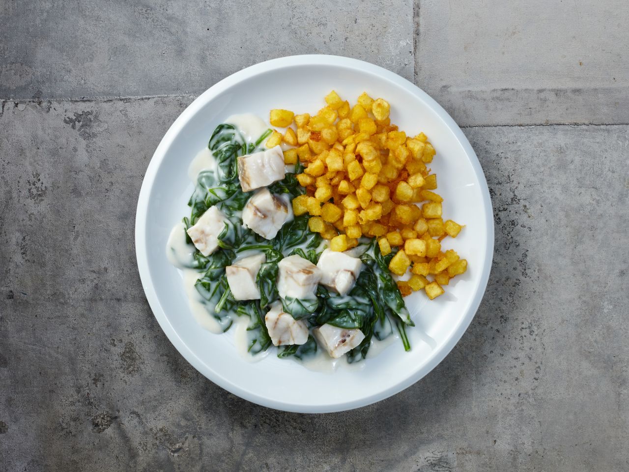 Alaska-Seelachsfilet-Würfel