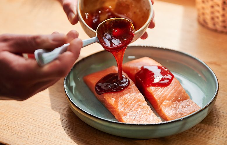 Schmeckt zum Reinlegen gut Schmeckt zum Reinlegen gut