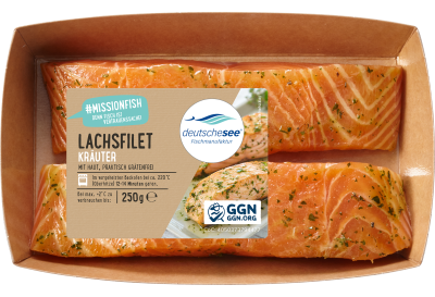Lachsfilet "Kräuter-Knoblauch" Lachsfilet "Kräuter-Knoblauch"