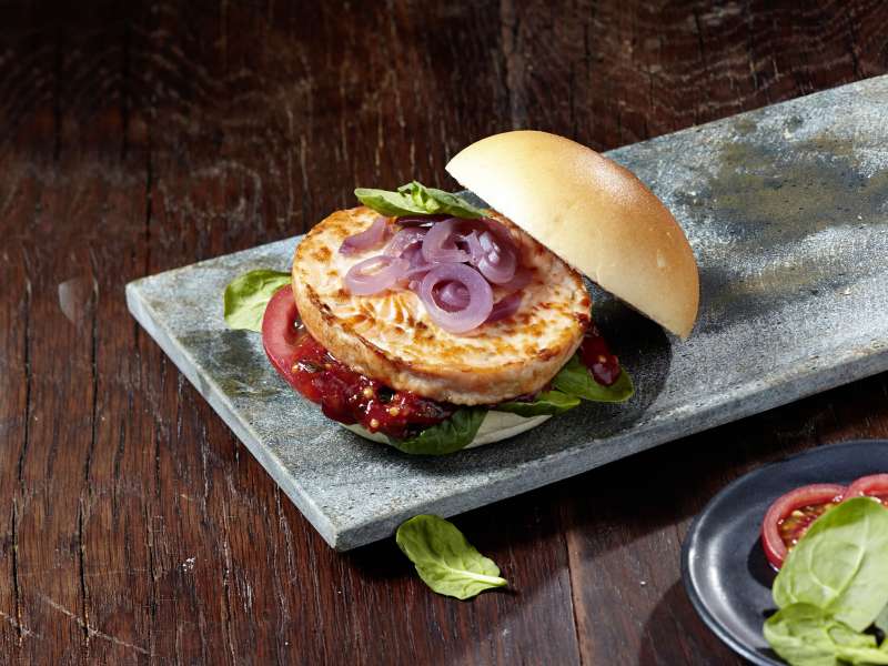 Lachs Burger "Amerikanisch"