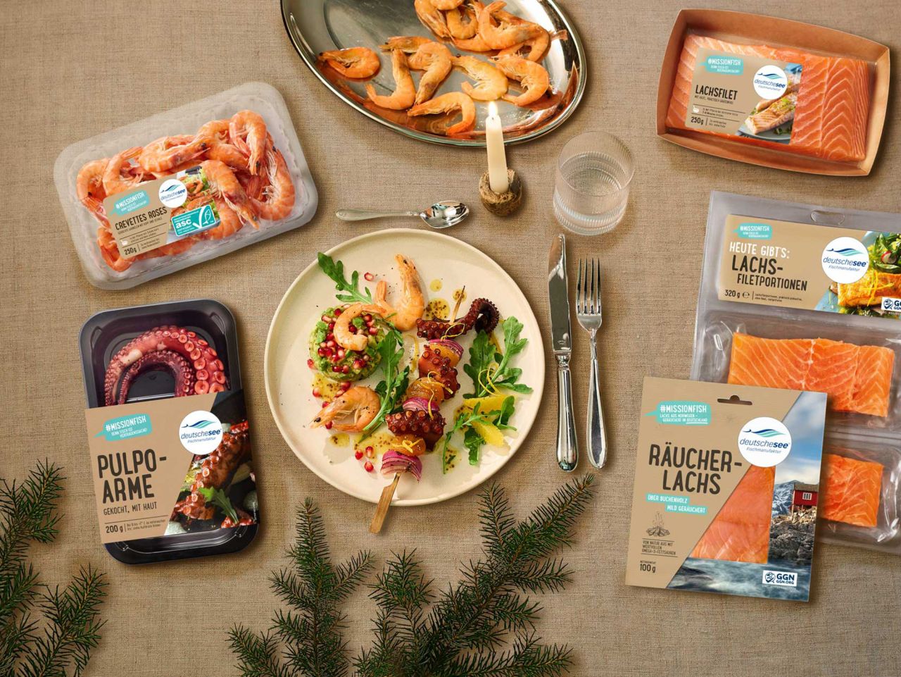 Weihnachtsküche, die alle lieben