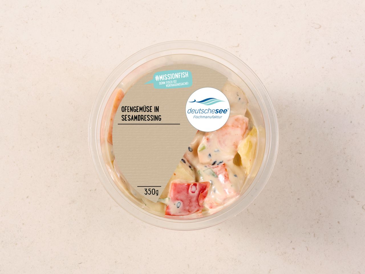Ofengemüse in Sesamdressing · 350g